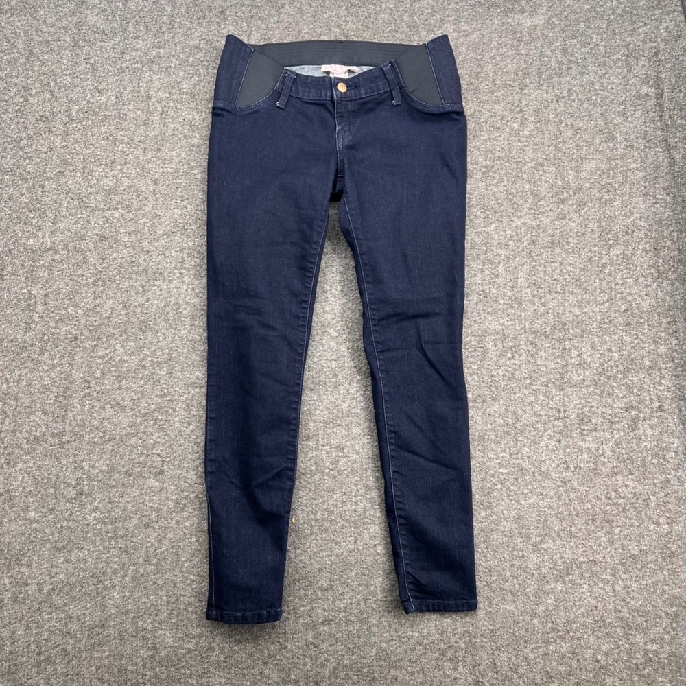 Isabel Maternity Ingrid & Isabel Dark Indigo Skinny‎ Jegging Jeans 4/27R comfort